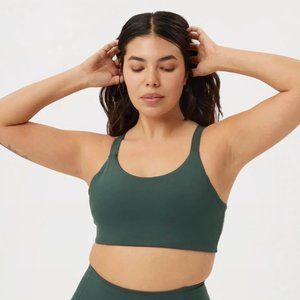 Girlfriend Collective | Moss Lou V-Back Bra | Small
